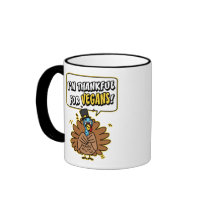 Thankful Turkey mugs by koncepts Thankful Turkey mugs