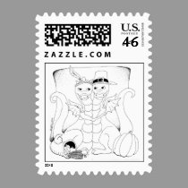Thankgsgiving Dragons stamps