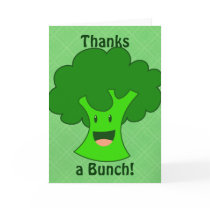 Thanks a Bunch Greeting Card by Customizables Thanks a Bunch Greeting Card