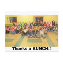 Thanks a BUNCH!! postcards by coteauhills Thanks a BUNCH!! postcards