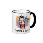 Thanks a latte! Coffee Mug mugs