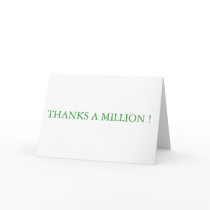 Thanks A Million cards by Blazedesigns Thanks A Million cards