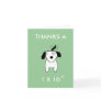 THANKS A MILLION - thank-you card