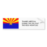 Thanks Arizona Bumper Sticker