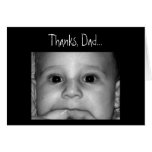 Thanks, Dad... Greeting Cards