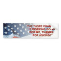 Thanks for asking bumper stickers