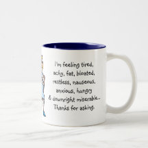Thanks For Asking (pregnancy) Coffee Mug