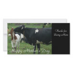 Thanks for Being Mom, Happy Mother's Day Photo Greeting Card