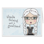 Thanks for being such a good friend - Notecard
