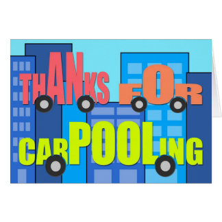 Carpool Cards | Zazzle