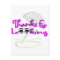 Thanks For Looking Postcards
