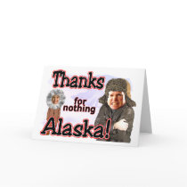 thanks for nothing! cards