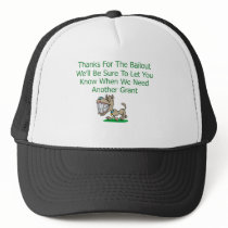 Thanks For The Bail Out hats by DesignsbySylvia Thanks For The Bail Out hats