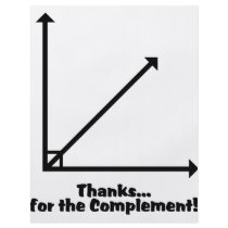 thanks for the complement flyer