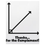 thanks for the complement personalized letterhead