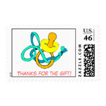 Thanks for the gift! Baby shower postage postage