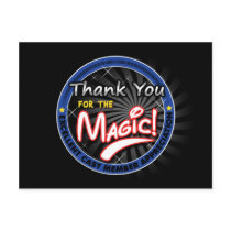 Thanks for the Magic - Cast Member Appreciation postcards by atthepop Thanks for the Magic - Cast Member Appreciation postcards