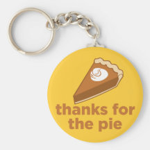 Thanks for the Pie Keychains
