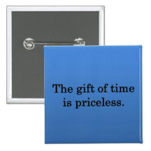 Thanks for Your Time Pinback Button
