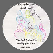 Thanks from the Entire Team stickers