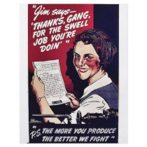 Thanks Gang For The Swell Job You're Doin' flyers by ww2posters Thanks Gang For The Swell Job You're Doin' flyers