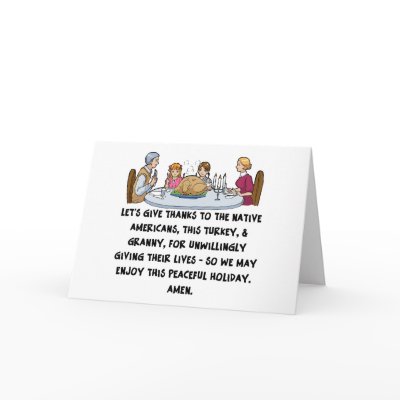 Thanks?Giving Cards by StoopidTeeShop