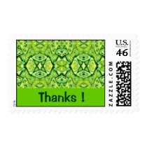 Thanks green postage