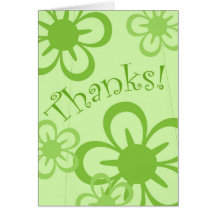 Thanks Greeting Card