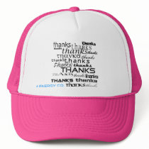 Thanks Hat Hot Pink by hectorfuen Thanks Hat Hot Pink
