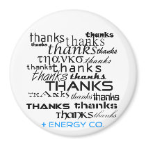 Thanks Magnet Large