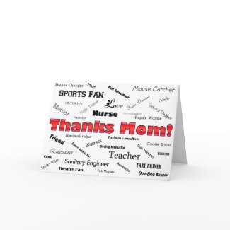 Thanks Mom! card