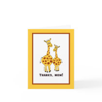 Thanks Mom Card cards