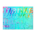 Thanks postcards