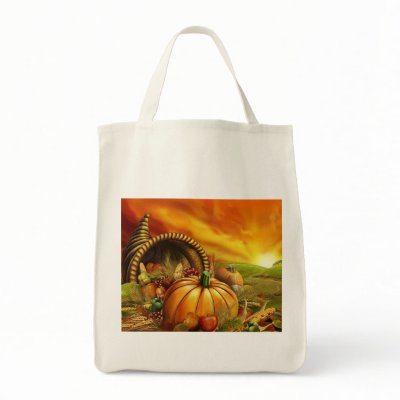 THANKSGIVING 2009 CANVAS BAG by dizzypixels