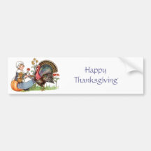 THANKSGIVING 2009 BUMPER STICKER