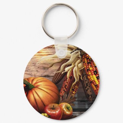 THANKSGIVING 2009 KEY CHAINS by dizzypixels