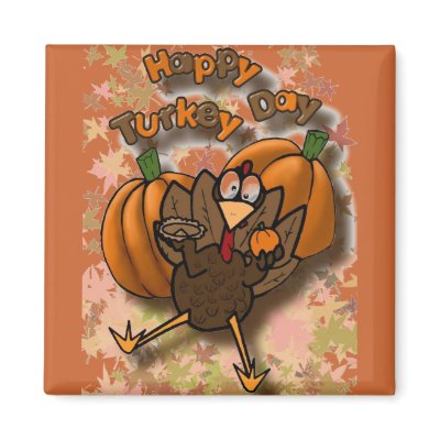 THANKSGIVING 2009 REFRIGERATOR MAGNETS by dizzypixels