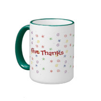THANKSGIVING 2009 mugs