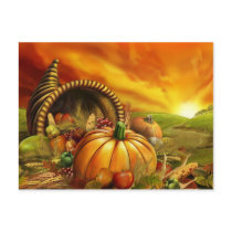 THANKSGIVING 2009 postcards