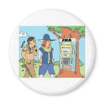 THANKSGIVING / ATM / FINANCIAL / BANKER gifts Refrigerator Magnets