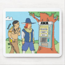 THANKSGIVING / ATM / FINANCIAL / BANKER gifts Mousepads