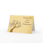Thanksgiving Autumn Tree cards