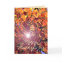 Thanksgiving Autumn Whirl cards by Peerdrops Thanksgiving Autumn Whirl cards