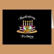 Thanksgiving Birthday cards