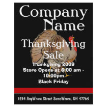 ThanksGiving Black Friday Sale Flyer