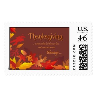 Thanksgiving Blessings Postage