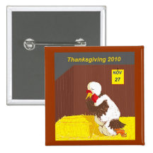 Thanksgiving Buttons