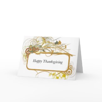 Thanksgiving card