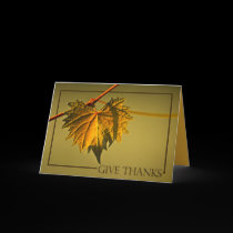 Thanksgiving Card by LivingLife Thanksgiving Card