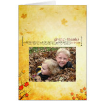 Thanksgiving card